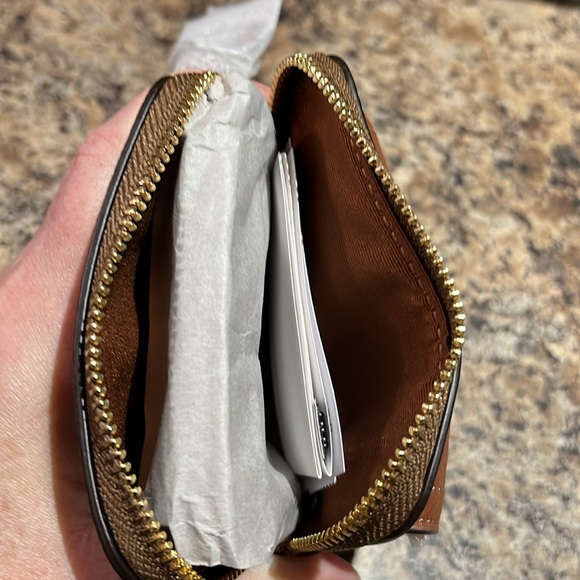 Coach Pennie Card Case In Signature Canvas - Picture 6 of 6